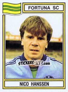 Sticker Nico Hanssen - Voetbal 1982-1983 n. 78 - Panini