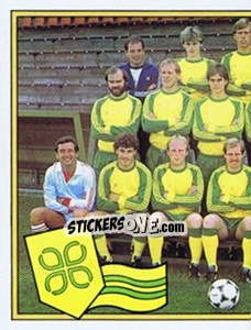 Sticker Team - Voetbal 1982-1983 - Panini