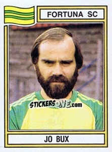 Sticker Jo Bux - Voetbal 1982-1983 n. 81 - Panini