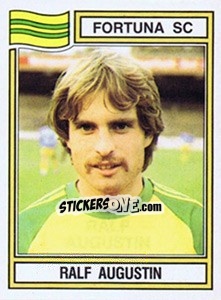 Sticker Ralf Augustin - Voetbal 1982-1983 - Panini