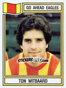 Figurina Ton Witbaard - Voetbal 1982-1983 n. 99 - Panini