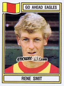 Sticker Rene Smit - Voetbal 1982-1983 n. 106 - Panini