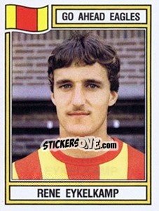 Sticker Rene Eykelkamp - Voetbal 1982-1983 - Panini