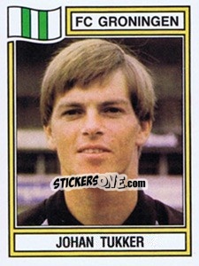 Sticker Johan Tukker - Voetbal 1982-1983 n. 114 - Panini