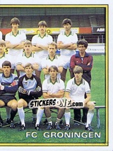 Sticker Team - Voetbal 1982-1983 - Panini