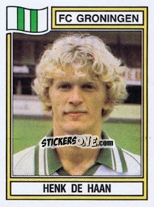 Sticker Henk de Haan - Voetbal 1982-1983 n. 120 - Panini