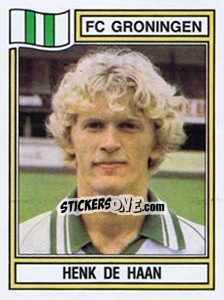 Cromo Henk de Haan - Voetbal 1982-1983 - Panini