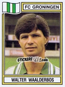 Cromo Walter Waalderbos - Voetbal 1982-1983 - Panini