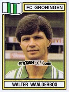 Sticker Walter Waalderbos - Voetbal 1982-1983 n. 121 - Panini