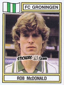 Cromo Rob McDonald - Voetbal 1982-1983 - Panini