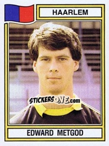 Figurina Edward Metgod - Voetbal 1982-1983 - Panini