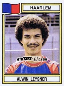 Sticker Alwin Leysner - Voetbal 1982-1983 - Panini