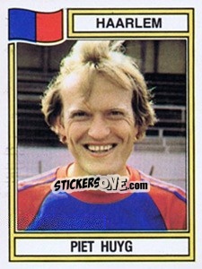 Sticker Piet Huyg - Voetbal 1982-1983 - Panini
