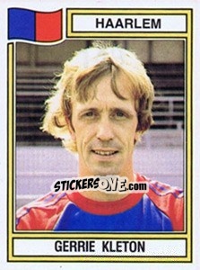 Sticker Gerrie Kleton - Voetbal 1982-1983 - Panini