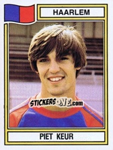 Sticker Piet Keur - Voetbal 1982-1983 n. 146 - Panini