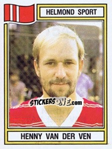 Sticker Henny van der Ven - Voetbal 1982-1983 n. 154 - Panini