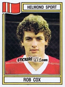 Sticker Rob Cox - Voetbal 1982-1983 - Panini