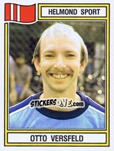 Sticker Otto Versfeld - Voetbal 1982-1983 - Panini