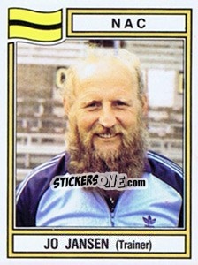 Sticker Jo Jansen - Voetbal 1982-1983 - Panini