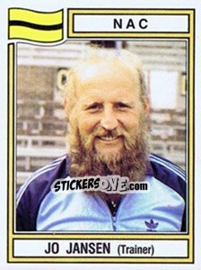 Figurina Jo Jansen - Voetbal 1982-1983 n. 167 - Panini
