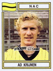Sticker Ad Krijnen - Voetbal 1982-1983 n. 171 - Panini
