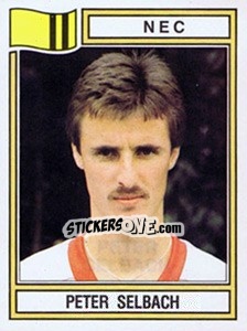 Figurina Peter Selbach - Voetbal 1982-1983 - Panini