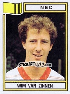 Figurina Wim van Zinnen - Voetbal 1982-1983 - Panini