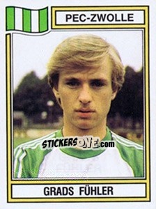 Sticker Grads Fuhler - Voetbal 1982-1983 n. 212 - Panini