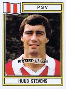Sticker Huub Stevens - Voetbal 1982-1983 - Panini