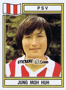 Sticker Jung Moh Huh - Voetbal 1982-1983 - Panini
