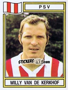 Cromo Willy van de Kerkhoff - Voetbal 1982-1983 - Panini