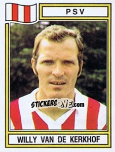 Sticker Willy van de Kerkhoff - Voetbal 1982-1983 n. 229 - Panini