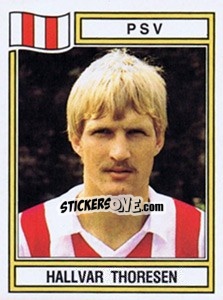 Sticker Hallvar Thoresen - Voetbal 1982-1983 n. 232 - Panini