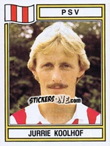 Sticker Jurrie Koolhof - Voetbal 1982-1983 n. 234 - Panini