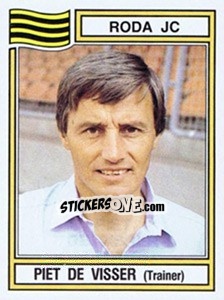Sticker Piet de Visser - Voetbal 1982-1983 n. 239 - Panini
