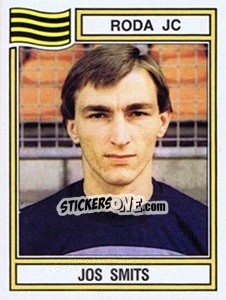 Sticker Jos Smits - Voetbal 1982-1983 - Panini