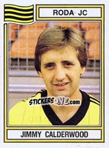 Sticker Jimmy Calderwood - Voetbal 1982-1983 - Panini