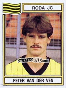 Figurina Peter van der Ven - Voetbal 1982-1983 - Panini