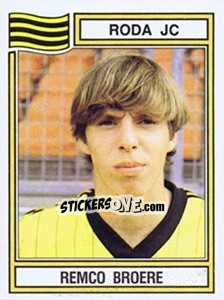 Figurina Remco Broere - Voetbal 1982-1983 - Panini