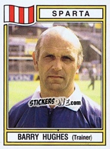 Sticker Barry Hughes - Voetbal 1982-1983 - Panini