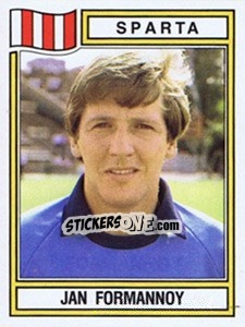 Sticker Jan Formannoy - Voetbal 1982-1983 n. 258 - Panini