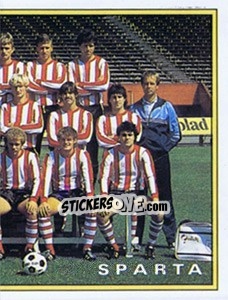 Sticker Team - Voetbal 1982-1983 - Panini