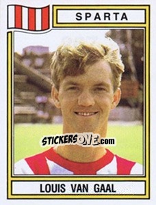 Sticker Louis van Gaal - Voetbal 1982-1983 n. 267 - Panini