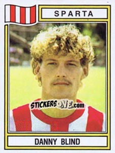 Sticker Danny Blind - Voetbal 1982-1983 n. 268 - Panini