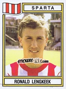 Sticker Ronald Lengkeek - Voetbal 1982-1983 - Panini