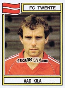 Sticker Aad Kila - Voetbal 1982-1983 - Panini