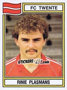 Figurina Rinie Plasmans - Voetbal 1982-1983 - Panini