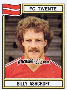 Sticker Billy Ashcroft - Voetbal 1982-1983 - Panini