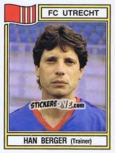 Figurina Han Berger - Voetbal 1982-1983 - Panini