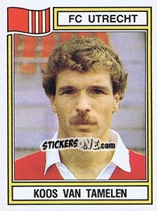 Cromo Koos van Tamelen - Voetbal 1982-1983 n. 298 - Panini